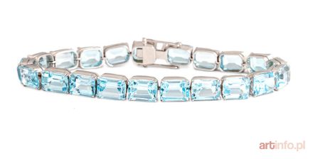 Bransoletka z topazami, współczesna