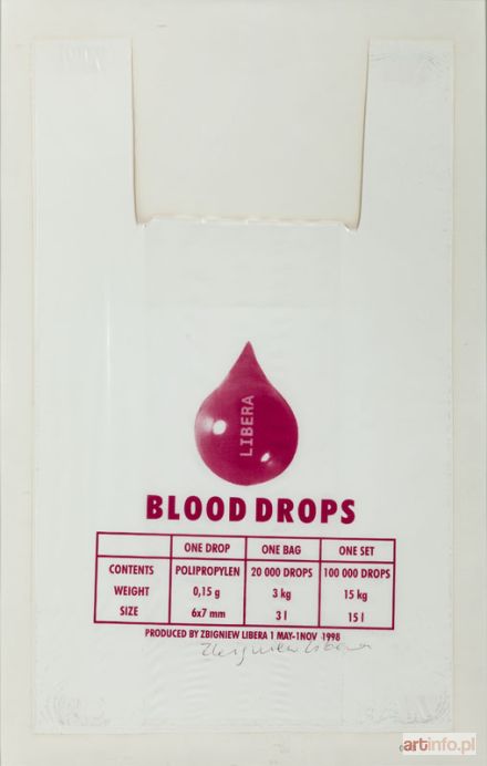 LIBERA Zbigniew | Blood Drops 003, 2008 r.