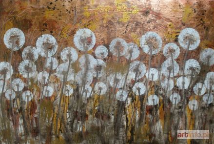 ŚWIGULSKA Mariola | Miedziane igraszki, z cyklu Zauroczona dmuchawcami, 2018