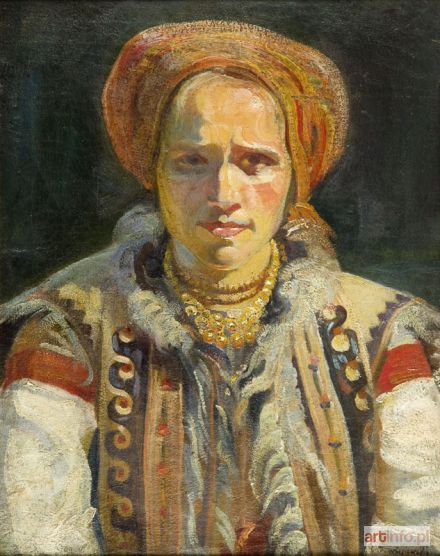 GAWLIKOWSKI Ryszard | Portret Hucułki