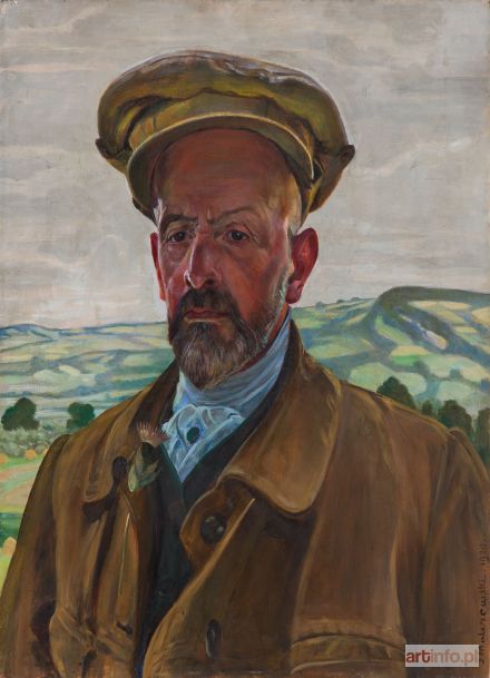 MALCZEWSKI Jacek | Autoportret w kaszkiecie, 1920 r.