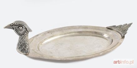 Taca z głową orła