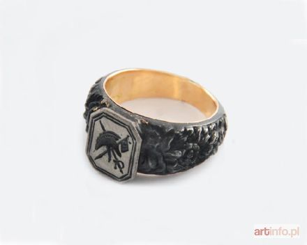 Pierścień - sygnet wojskowego