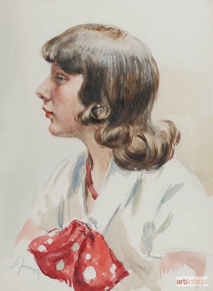 ŻURAWSKI Stanisław | Portret Krystyny Rumian