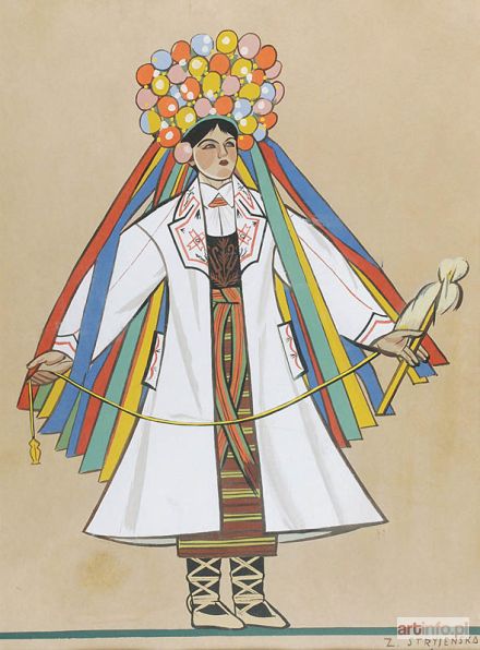 STRYJEŃSKA Zofia | Panna młoda z Wołynia, 1939