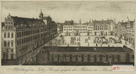 WERNER Fryderyk Bernard | Wrocław. Plac Solny, przed 1805