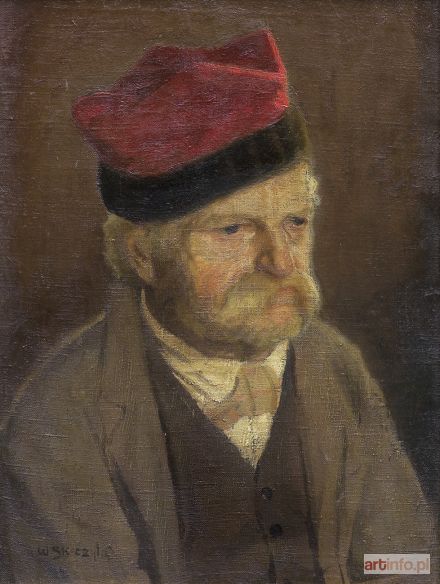 SKOCZYLAS Władysław | PORTRET WETERANA, ok. 1905-1910