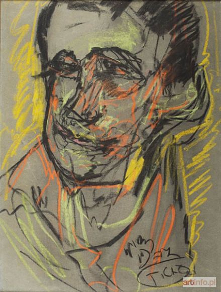 WITKACY - WITKIEWICZ Stanisław Ignacy | Portret mężczyzny, 1927