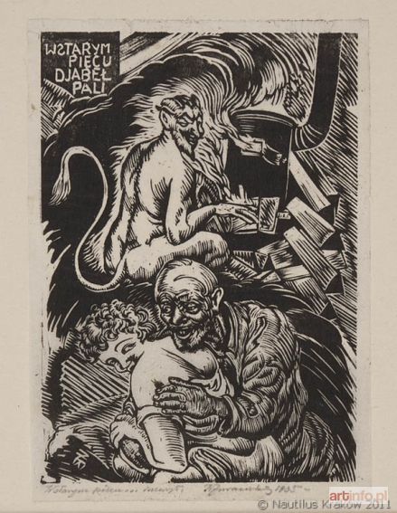 ŻURAWSKI Władysław | W starym piecu diabeł pali, 1935