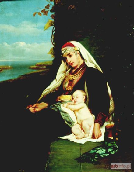 CZERMAK Jarosław | Księżniczka wschodu, 1858