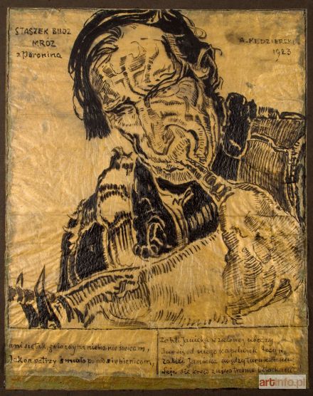 KĘDZIERSKI Apoloniusz | STASZEK BUDZ-MRÓZ Z PORONINA, 1923