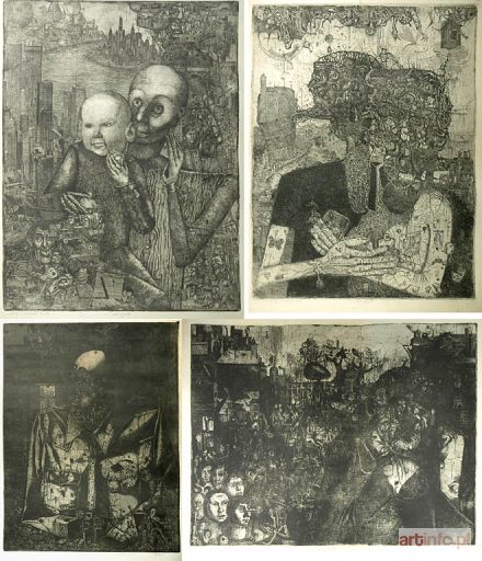 ŚWIESZEWSKI Maciej | Cztery kompozycje figuralne