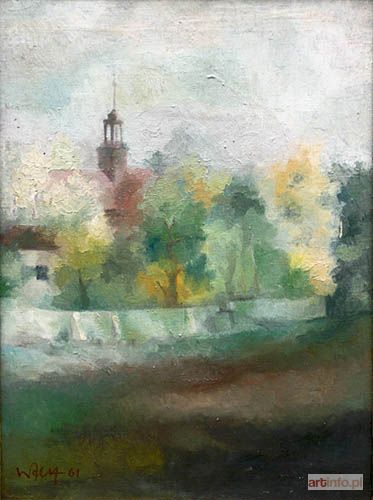 WOLFF Jerzy | Pejzaż z Lasek III, 1961