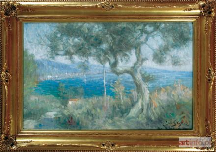STYKA Jan | PEJZAŻ Z SAINT-RAPHAL, 1907