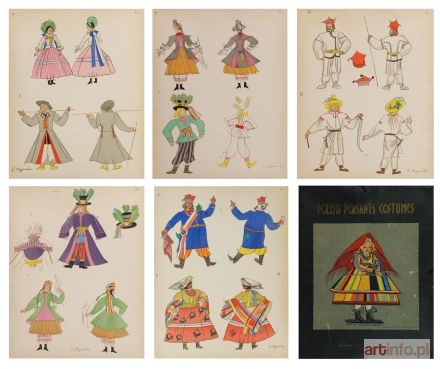 STRYJEŃSKA Zofia | Teka: Polish Peasants Costumes, 1939