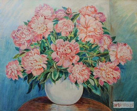 WIPPEL Antoni | Peonie w wazonie