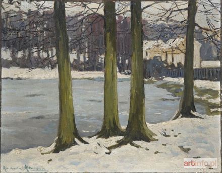 ALTMANN Aleksander | PAYSAGE DE NEIGE, ok. 1920