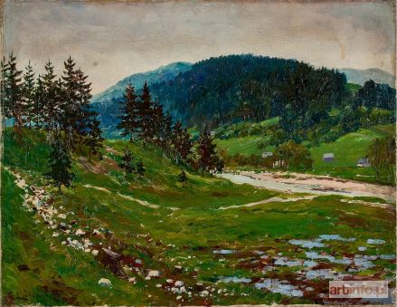 LINDEMAN Emil (LINDEMANN) | Gubałówka II. Widok od strony Dzianisza, 1916