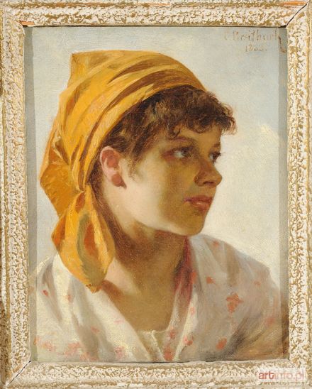 BREITBACH Carl | PORTRET ROSINY FERARI, 1883