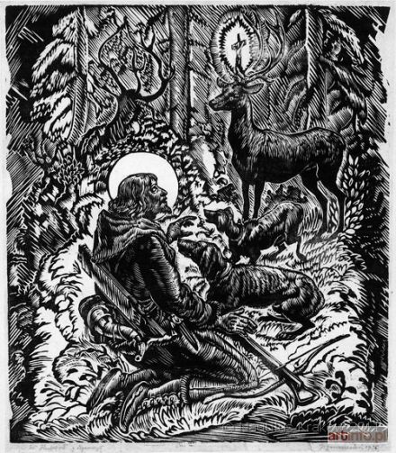 ŻURAWSKI Władysław | Święty Hubert, 1935