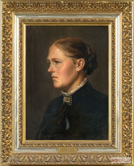 MATEJKO Jan | PORTRET MARII STRZELECKIEJ, ok. 1870