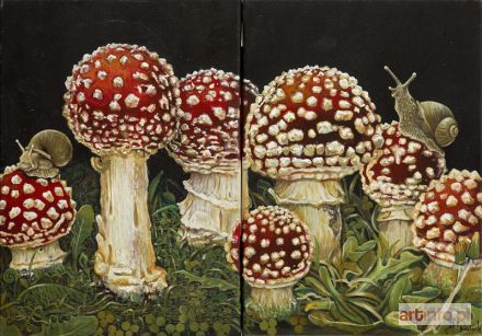 RAUCH Maciej | Mushrooms, 2011 r., dyptyk