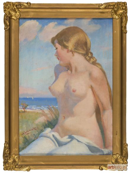 ŻURAWSKI Stanisław | PÓŁAKT NA TLE MORZA