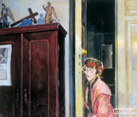 MALCZEWSKI Jacek | CÓRKA JULIA WE WNĘTRZU, 1923 r.