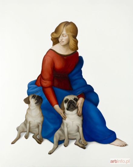 POZNYSZ Tomasz | Madonna with pugs, 2014 r.