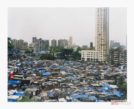 DOBRUCKA Alicja | Blue sky romancing the sea, Z cyklu: 'Life is on a New High', Mumbai, ed. 1/3 + 2 AP, 2006-15 r.