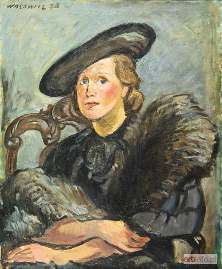 WĄSOWICZ Wacław | PORTRET TOLI MANKIEWICZÓWNY, 1938