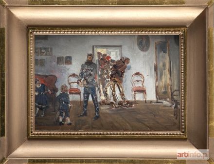 MALCZEWSKI Jacek | WSPOMNIENIE DZIECIŃSTWA - ROK 1863 NA WSI`