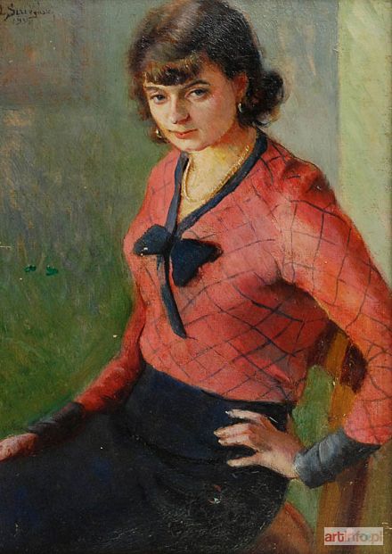 SEREDYŃSKI Leon | Czarna kokarda,1934