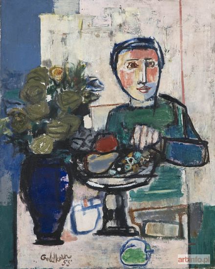 GOLDKORN Georges | FEMME AU COMPOTIER, 1955