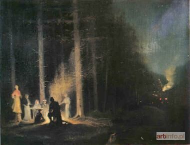 LAVEAUX de Ludwik | Pejzaż nocny