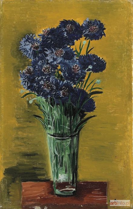 KISLING Mojżesz | Bouquet de bleuets