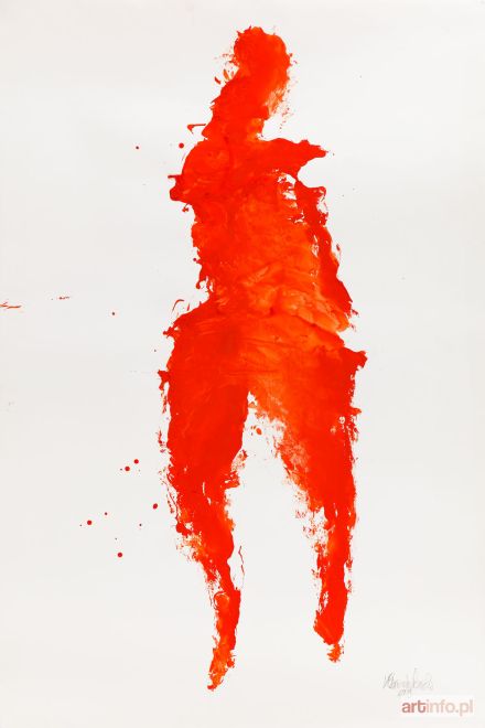 BRONIATOWSKI Karol | Czerwona figura, 2009 r.