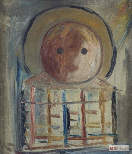 MAKOWSKI Tadeusz | DZIECKO Z KLATKĄ, ok. 1930