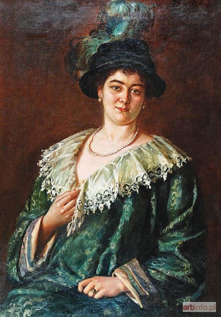 PUACZ Józef | Portret Emanueli - Żony Malarza 1913