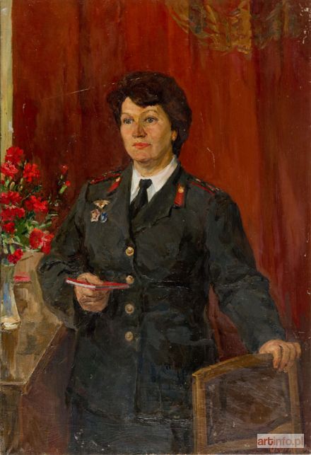 IWANNIKOWA Swetlana Fedorowna | Vasylienko Taisia Nikołakjevna - naczelnik wydziału paszportowego, 1982 r.