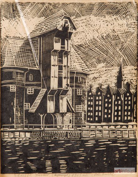 POŁUBIŃSKI Henryk | Gdańsk. Żuraw, 1965 r.