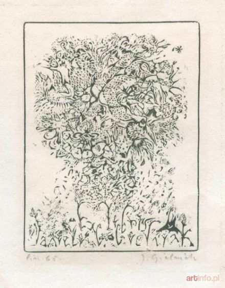 GIELNIAK Józef | Ex libris Danieli G. Gielniak (1965)