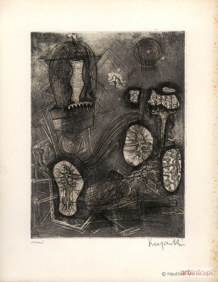 KUJAWSKI Jerzy | La Poutre Creuse II, 1950