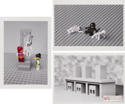 LIBERA Zbigniew | Zestaw 3 fotografii - Album des KZL LEGO, 2005 r.