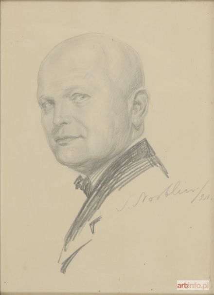 NORBLIN Stefan | Portret mężczyzny , 1921 r.