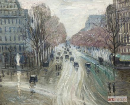 PESKE Jean (Jan Mirosław) PESKÉ, PESZKE | PARIS SOUS LA NEIGE, 1919