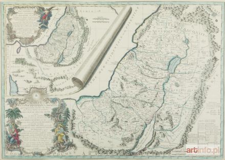 DELAMARCHE Charles-Francois | Mapa Jerozolimy, 1787 r.