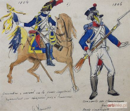 KAMOCKI Stanisław | Grenadierzy gwardii napoleońskiej