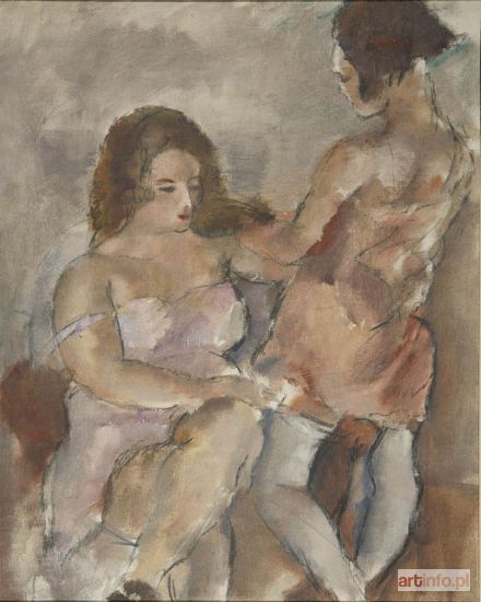 PASCIN dit J. Pincas | DEUX JEUNES FILLES, ok. 1927-1929