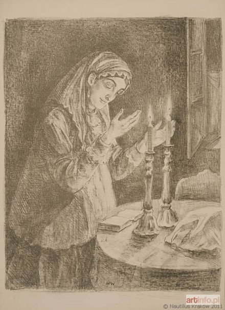 WACHTEL Wilhelm | Sobotnie świece, ok 1936